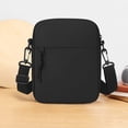 thumbnail image 1 of Horivan 5 Counts Multi Pocket Fabric Crossbody Chest Bag 20x15cm, Adjustable Waist Sling Pack for Travel Sports Daily Use, 1 of 6