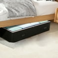 thumbnail image 1 of Horivan Under Bed Storage Organizer with Clear View Lid, Heavy Duty Fabric, Foldable Clothes & Quilt Container for Home Organization, Space Saving Storage Box, 1 of 6