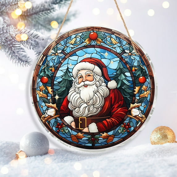 Horivan Christmas Hanging Decor PVC Snowman Ornament with Rope for Home Door Wall Party Holiday Decoration Indoor Outdoor Festive Gift