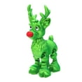 thumbnail image 1 of Horivan Christmas Reindeer Statue Handcrafted Holiday Decor for Mantel Outdoor Festive Sleigh Scene Vintage Style Christmas Yard Ornaments, 1 of 4
