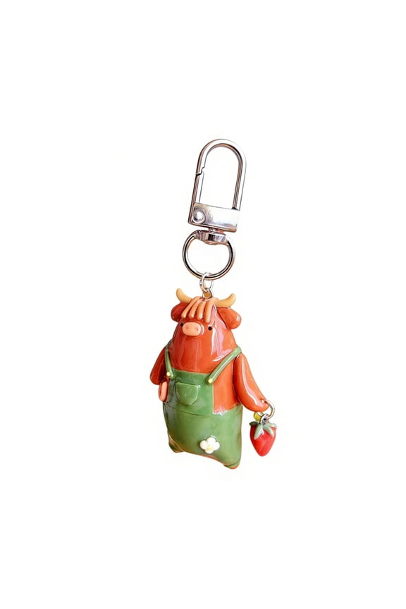 Cute Small Keychain Pendant, Durable Accessory for Keys or Bag Charm, Kawaii Gift for Friends, Aesthetic Decorative Trinket