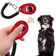thumbnail image 1 of Horivan Dog Training Clicker with Wrist Strap, Ergonomic Teardrop Design for Effective Pet Obedience Training, Durable Plastic Clicker for Dogs and Puppies, 1 of 6