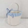 thumbnail image 1 of Horivan Easter Basket Bag for Reusable Fabric Storage Tote with Handles, Easter Egg Hunt Gift Bag for Candy Toys Snacks Picnic Holiday Party Supplies, 1 of 7