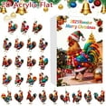 thumbnail image 1 of Horivan Festive Christmas Countdown Calendar with Daily Surprises, Durable Holiday Decor for Family Advent Tradition, Wall Hanging Seasonal Home Decoration, 1 of 9