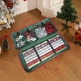 thumbnail image 1 of Horivan Gift Wrap Storage Organizer with Inner Pockets Premium Ripstop Fabric Holds Rolls Bows Ribbons Holiday Wrapping Paper Organizer for Home Office Organization Space Saving, 1 of 6