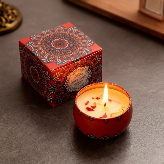 Horivan Handmade Aromatherapy Scented Candles for Relaxation, 40-Hour Burn Time, Long-Lasting Soy Wax Candles, Holiday Gifts for Women, Home Decor, Stress Relief Gifts