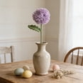 thumbnail image 1 of Horivan Handmade Yarn Pom Pom Chrysanthemum Bouquet Artificial Flowers, Fluffy Knit Faux Floral Arrangement for Home Decor, Wedding Centerpiece, Spring Gift, Long Lasting, 1 of 6