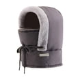 thumbnail image 1 of Horivan Men's And Women's Thick Lined Warm Hat with Adjustable Strap and Face Mask for Skiing Hiking Winter Outdoor Activities Cold Weather Windproof Waterproof Beanie, 1 of 4