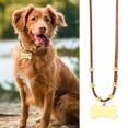 thumbnail image 1 of Horivan Personalized Stainless Steel Pet ID Tag for Dogs, Engraved Name and Phone Number, Waterproof Durable Collar Pendant for Outdoor Safety, Customizable Pet Accessories Gift, 1 of 9