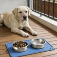 thumbnail image 1 of Horivan Silicone Pet Feeding Mat Waterproof Non Slip Dog Cat Food Bowl Placemat for Small Animals Kitchen Floor Protector Easy Clean Durable, 1 of 6