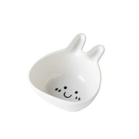Horivan Small Ceramic Cute Animals Dipping Bowls Soy Dishs Dipping Cups Dishes Snack Bowls Fruit Bowls