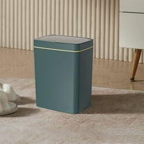 Horivan Smart Sensor Trash Can Automatic Open Close Kitchen Office Garbage Bin Waterproof Silent Motion Activated Hands Free Wastebasket 15L