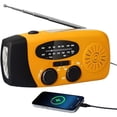 thumbnail image 1 of Horivan Solar Hand Crank Emergency Radio Portable AM/FM/NOAA Weather Radio 2000mAh Power Bank for Phone Charging Survival Gear for Camping Hiking Outdoor Emergency Preparedness Kit, 1 of 7
