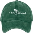 thumbnail image 1 of Horivan St Patricks Day Baseball Cap Moisture Wicking Adjustable Fit, Low Profile Structured Hat with Raised Embroidery for Irish Pub Parties Parades Shamrock Beer Gift for Dad, 1 of 4