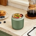 thumbnail image 1 of Horivan Stainless Steel Double Wall Insulated Soup Cup Leakproof Portable Thermos for Office Lunch Large Capacity Thermal Food Jar Hot Cold Beverage Container, 1 of 6