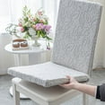 thumbnail image 1 of Horivan Stretch Dining Chair Covers Elastic Spandex Washable Covers for Kitchen, Restaurant, Wedding, Banquet, Universal Fit Chair Slipcovers with Flock Fabric, 1 of 6