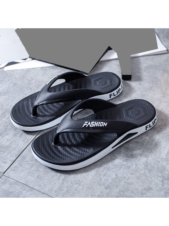 Unisex Fashion Flip Flops Massage Sole Thick Platform Sandals for Women Men Spring Summer Beach Slippers Casual Outdoor Walking Shoes