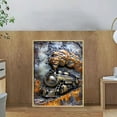 thumbnail image 1 of Horivan Vintage Metal Wall Art Decor Waterproof Rustproof Iron Sheet Painting for Living Room Bedroom Office Unique 3D Wall Hanging Sculpture Modern Home Accent, 1 of 6