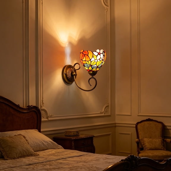 Horivan Vintage Wall Sconce Light Decorative Plug In Wall Lamp For Bedroom Hallway Coffee Shop Ambiance