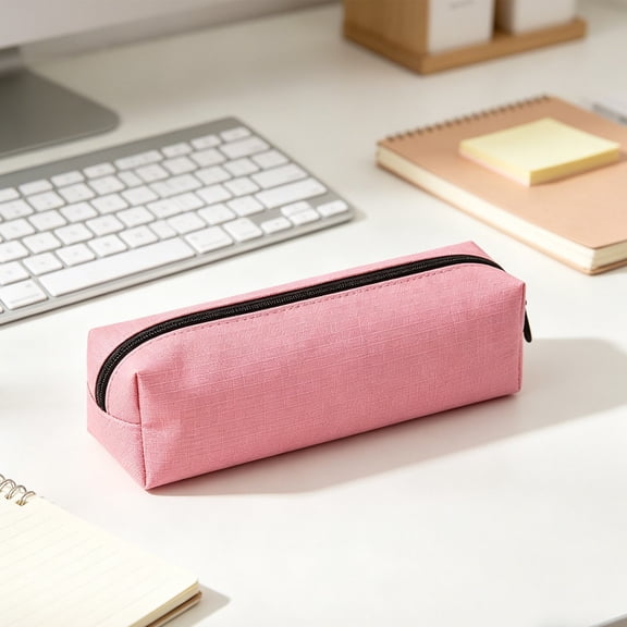 Horivan Water Repellent Large Capacity Pen Organizer, Sturdy Stain Resistant Zipper Pouch for Office Desk Art Tools Personal Stash Portable Storage