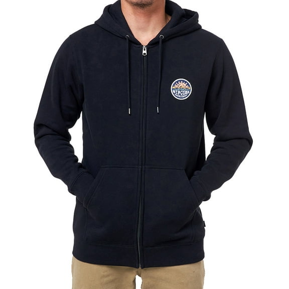 Horizion Zipped Hoody [Black]