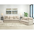 thumbnail image 1 of Horizon 2PC Slipcovered Sofa Loveseat Set in Tan Washable Performance Fabric, 1 of 8