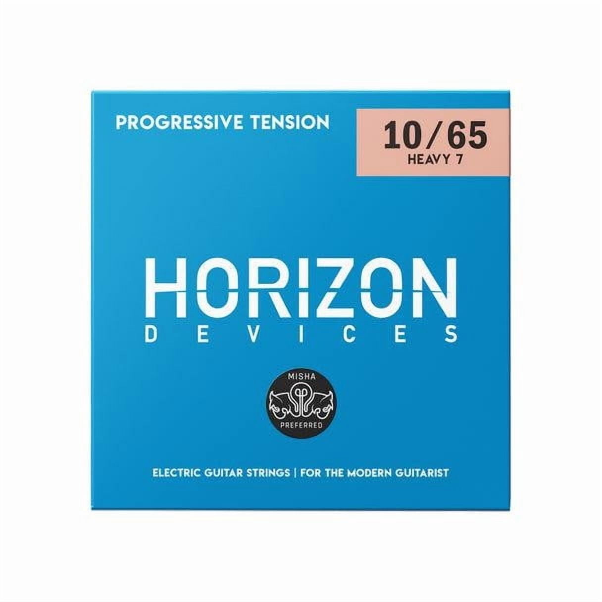Horizon Devices Progressive Tension Heavy 7 (Misha Preferred) – 7-String Electric Guitar Strings (.10-.65)