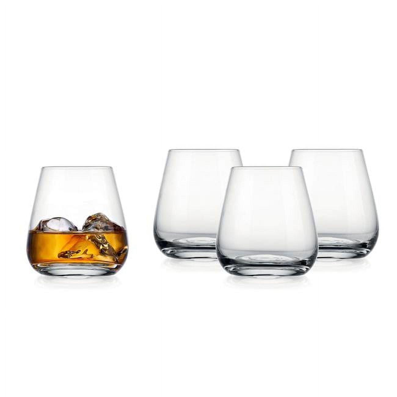 Horizon Double Old Fashioned Drinking Glasses Set of 4