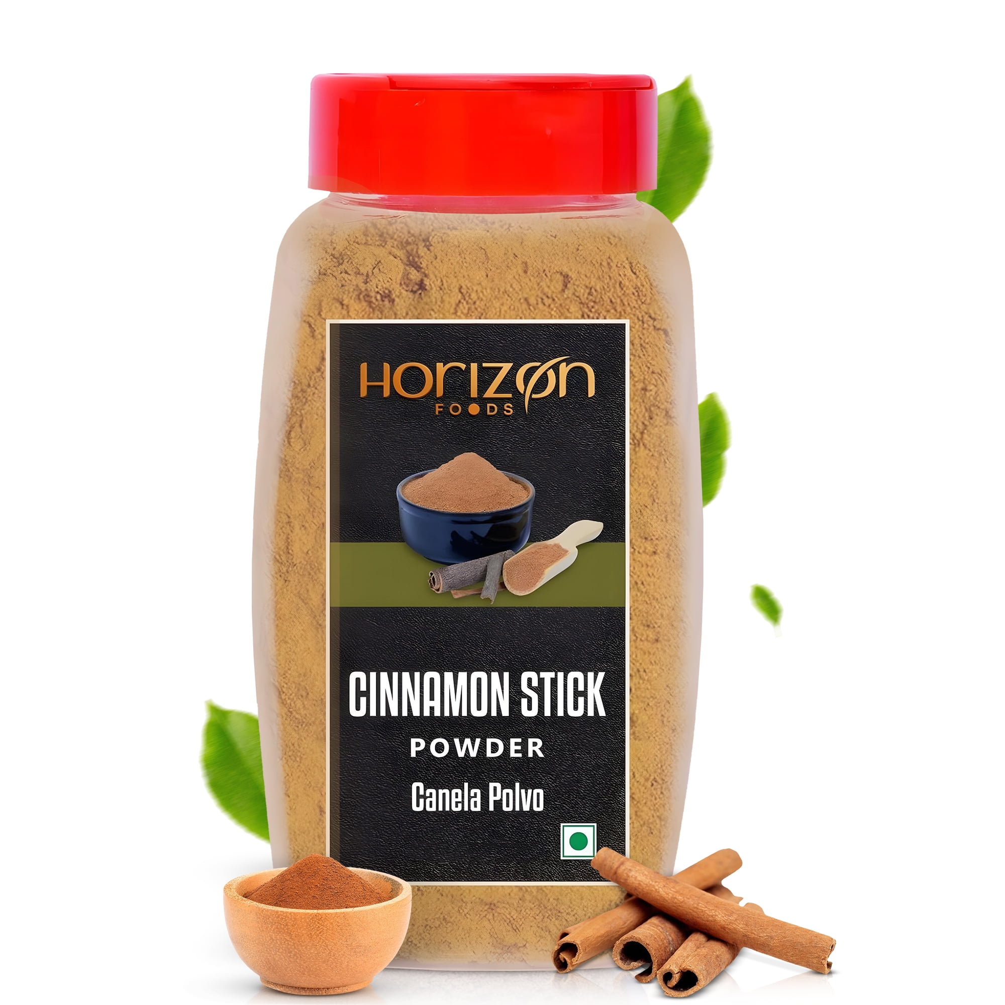 Horizon Foods Premium Ground Cinnamon Powder - 200 Grams Freshly Ground Cinnamon Sticks for Baking, Cooking & Seasonings - Ideal for Cinnamon Rolls, Mediterranean Food Recipes & Spices Gift Sets