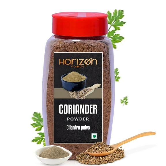 Horizon Foods Premium Ground Coriander Powder 200g - Freshly Ground Coriander Seeds with Aromatic Spice Blend of Cardamom, Nutmeg, and Kasoori Methi for Cooking Perfection
