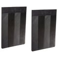 thumbnail image 1 of Horizon Global Inc. 1007300 Universal Heavy-Duty Treaded Rubber Car Truck RV SUV Mud Flaps Splash Guards, Black (Set of 2), 1 of 2