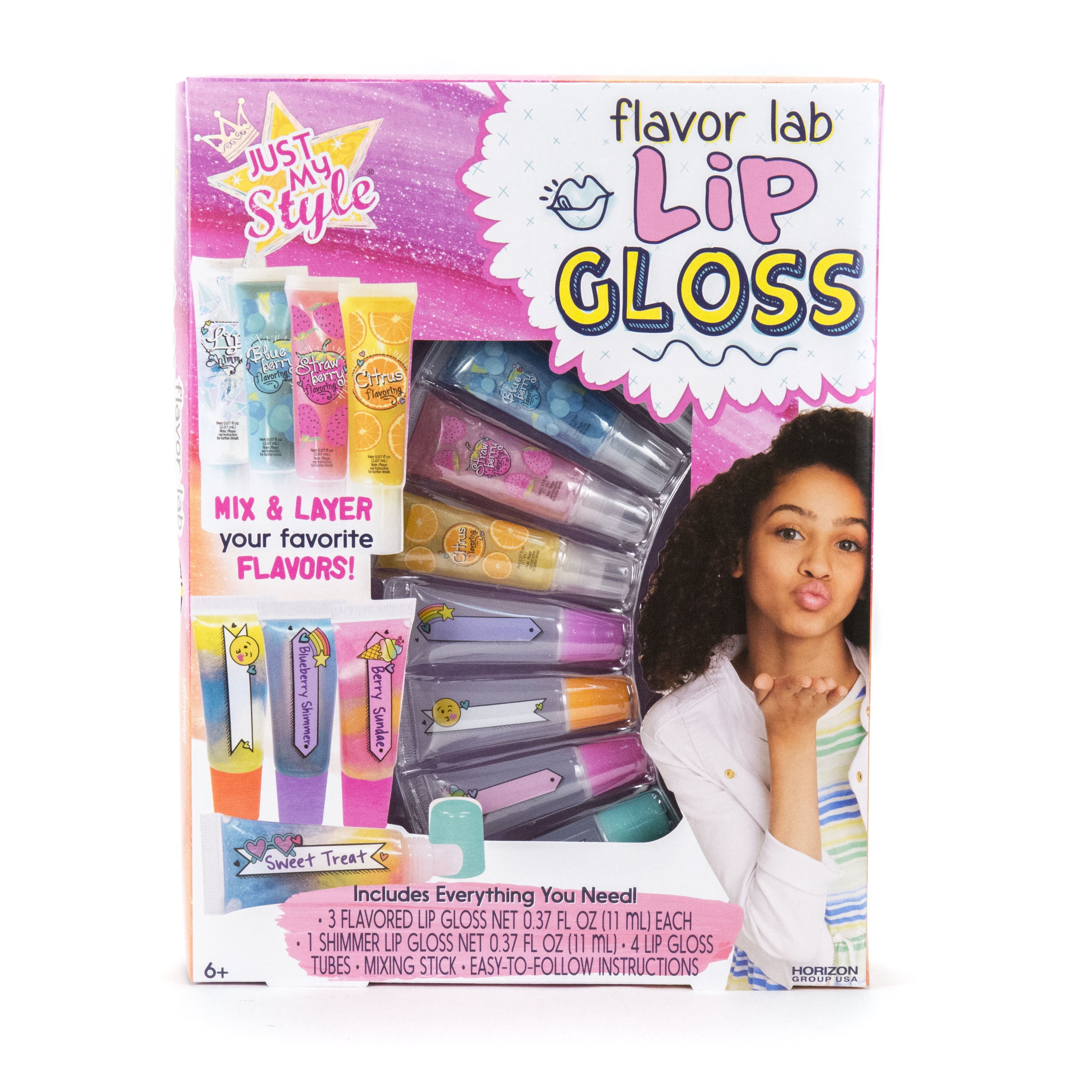 Horizon Group Just My Style Flavor Lab Lip Gloss, 1 Each - Walmart.com