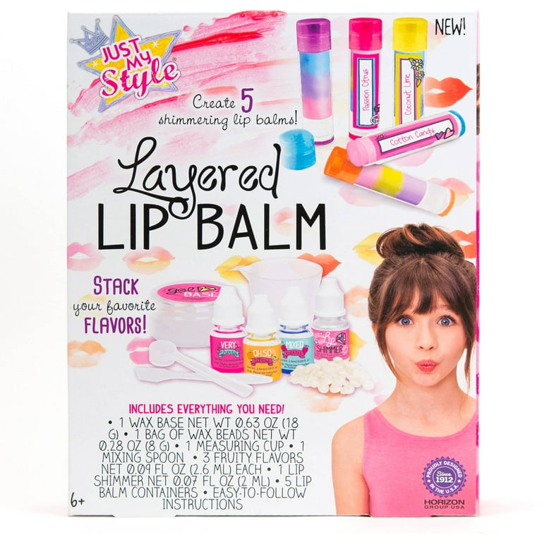Horizon Group Just My Style Layered Lip Balm Activity Kit, 1 Each