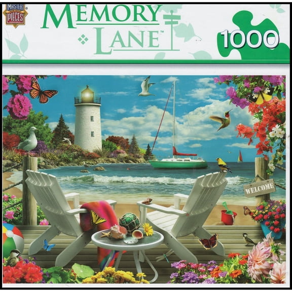 Horizon Group MasterPieces Coastal Escape Puzzle, 1000 Piece