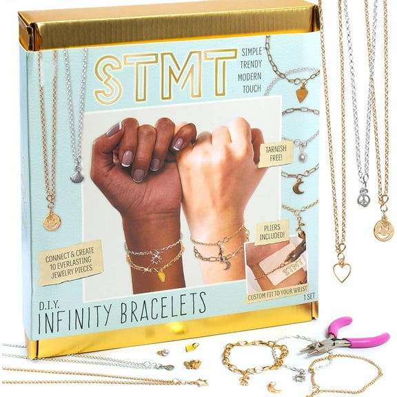 Horizon Group STMT DIY Infinity Bracelets Craft Set