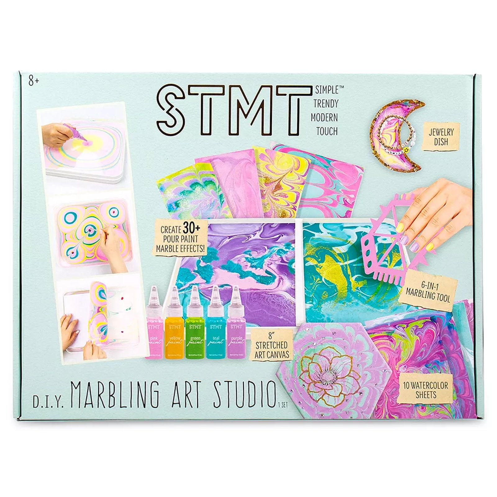 Horizon Group STMT DIY Marbling Art Studios Set