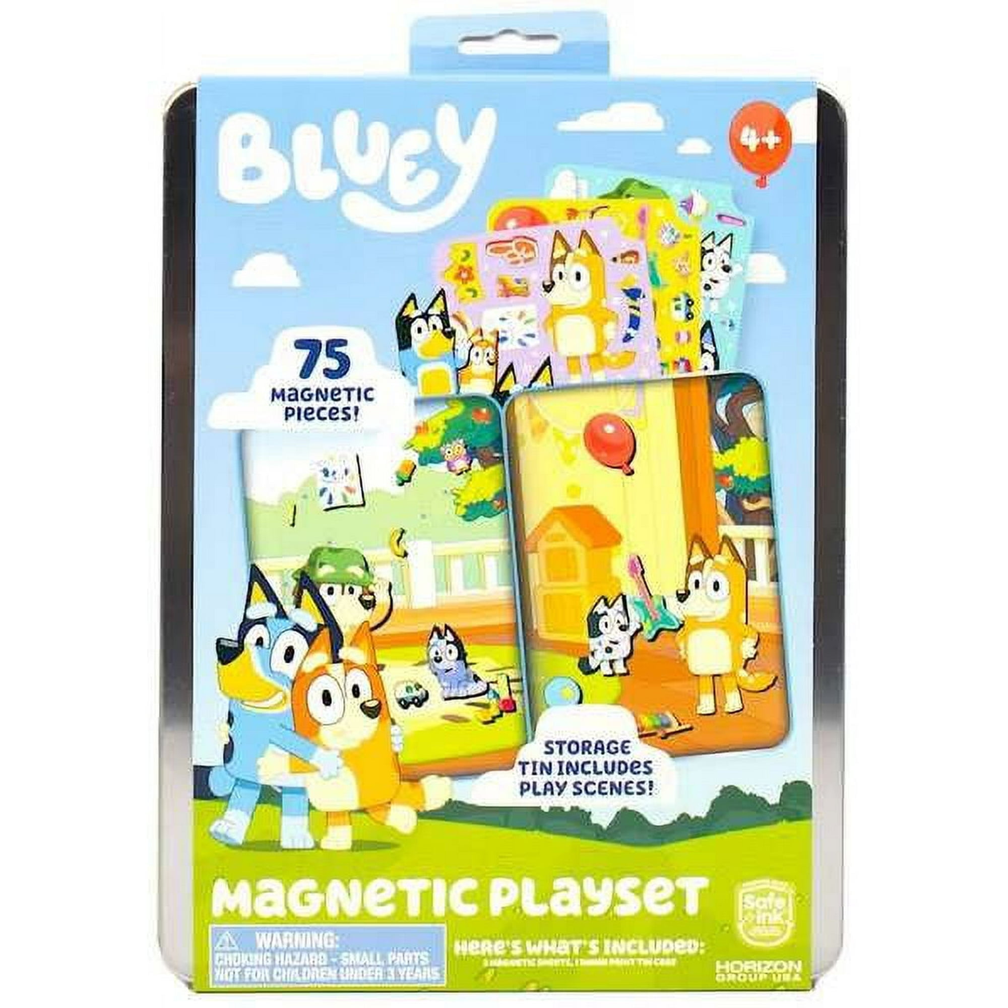 Horizon Group USA Bluey Magnetic Activity Set, 25 Piece
