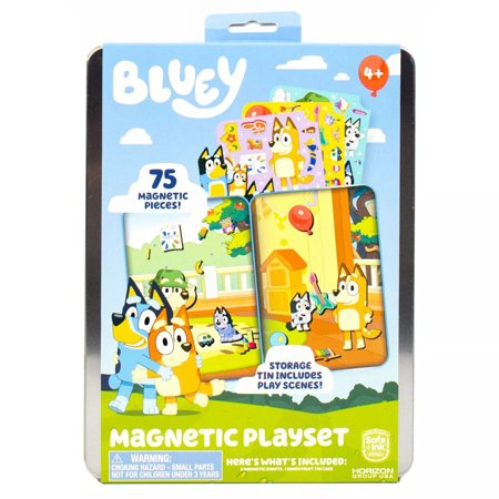 Horizon Group USA Bluey Magnetic Activity Set, 25 Piece