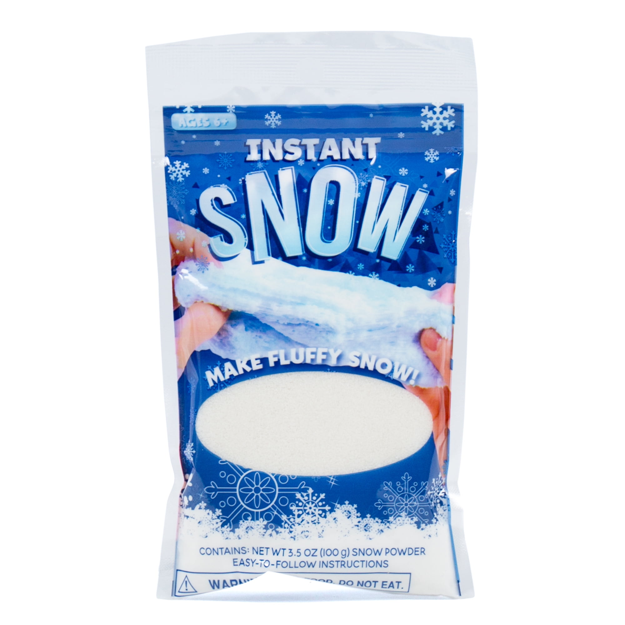 SNO400 Snow To Go Insta-Snow Powder Poly Bag