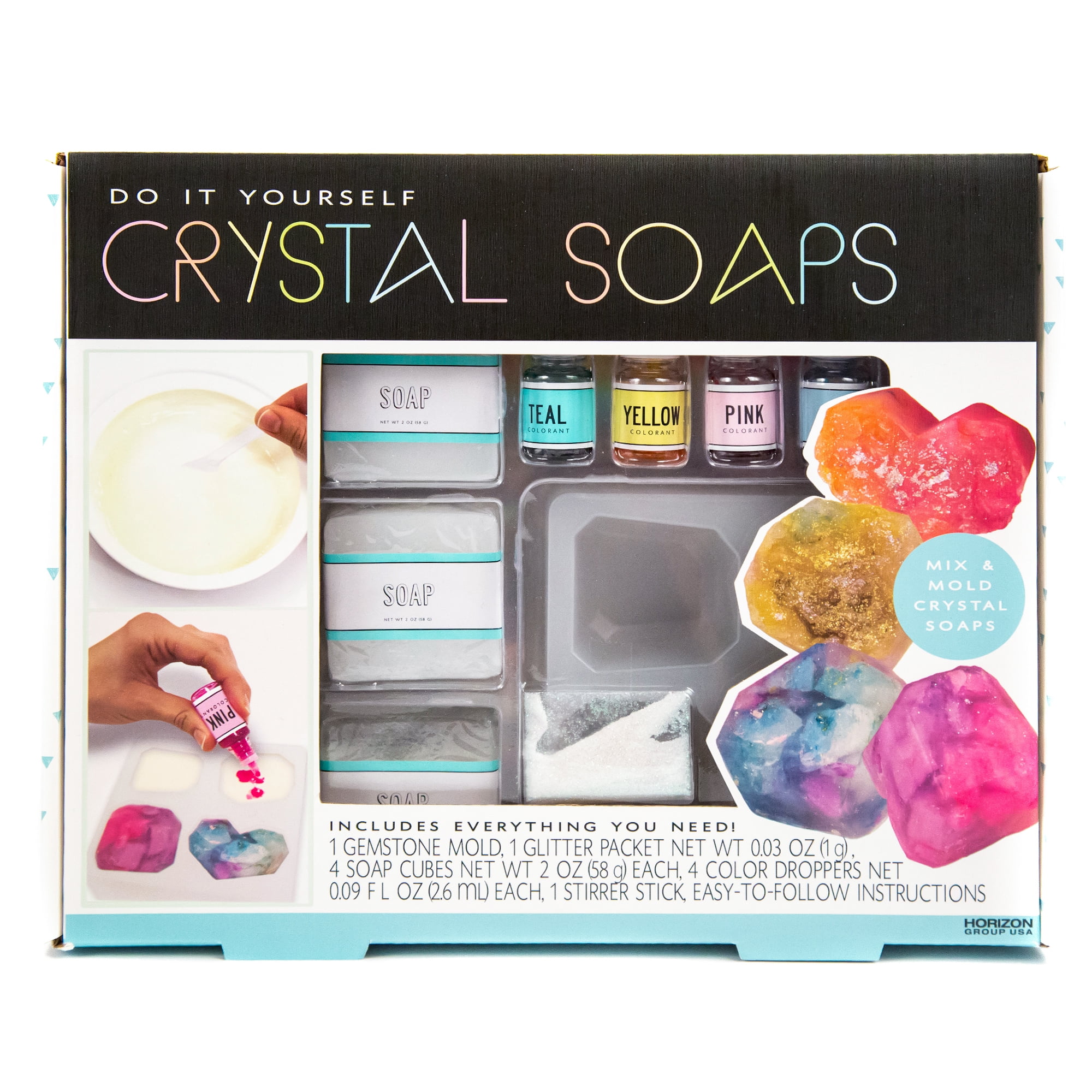 Horizon Group USA Do It Yourself Crystal Soaps Kit, 1 Each