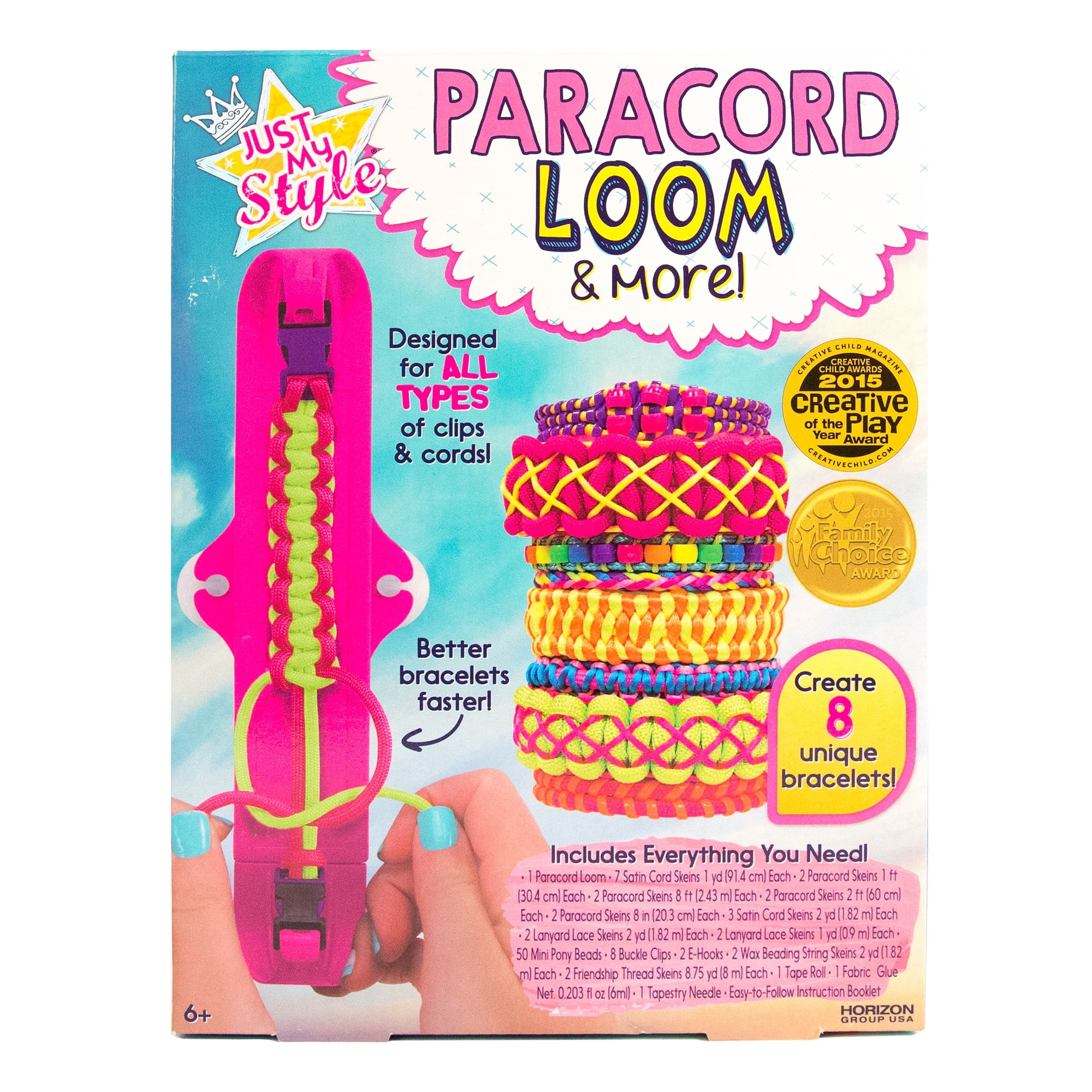 Horizon Group USA Just My Style Paracord Loom & More, 1 Each 