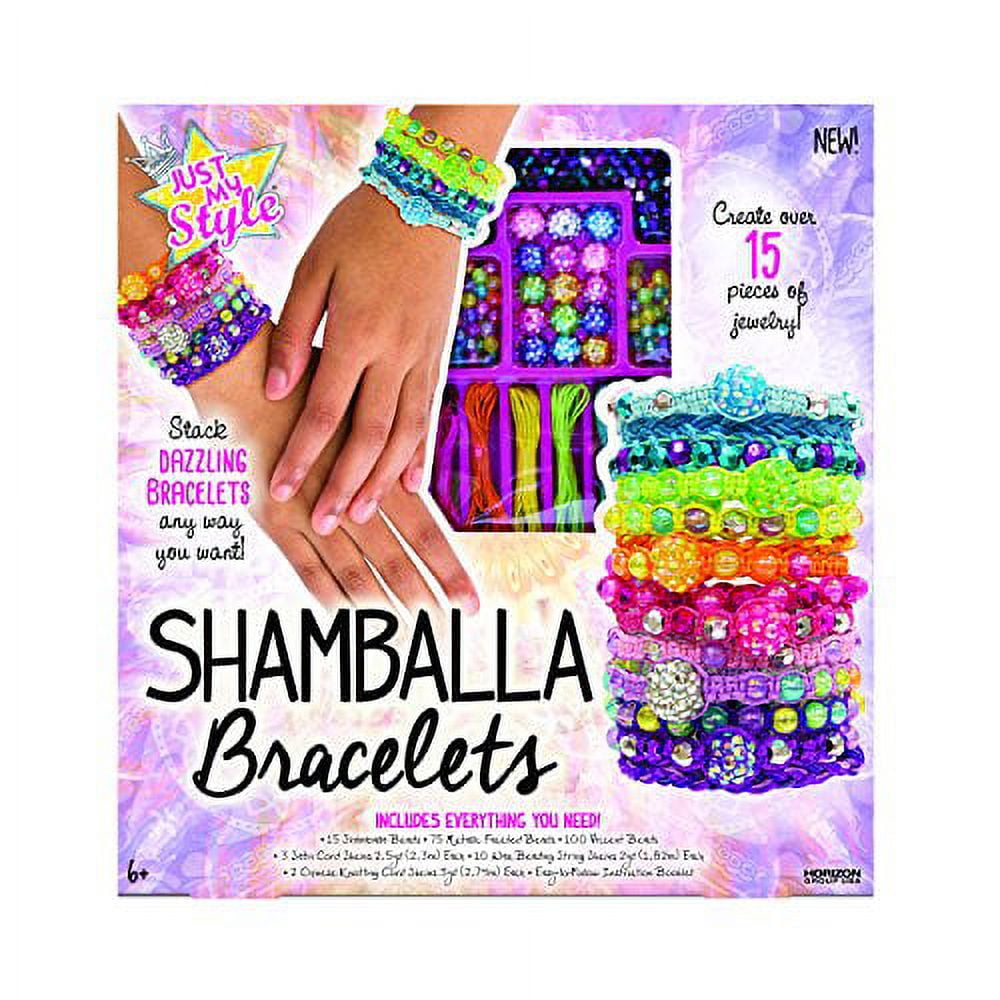 Horizon Group USA Just My Style Shamballa Beads Bracelet Making Kit
