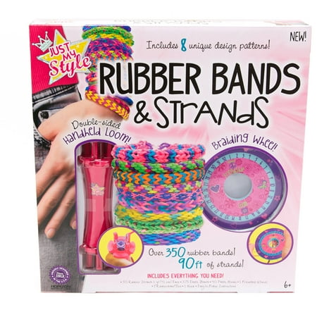 Horizon Group USA Rubber Bands & Strands Jewelry Making Kit