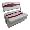 thumbnail image 1 of Horizon Manufacturing Elite Series Pontoon Flip Flop Seat Cushion Set W/BASE G/R/C 3213-3020ABEC, 1 of 1
