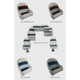 thumbnail image 1 of Horizon Manufacturing Pontoon Furniture Set 12 PC Premium 011 Grey/Navy/Blue, 1 of 7
