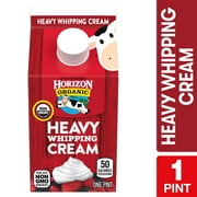 Horizon Organic Heavy Whipping Cream Pint Carton, 16 fl oz