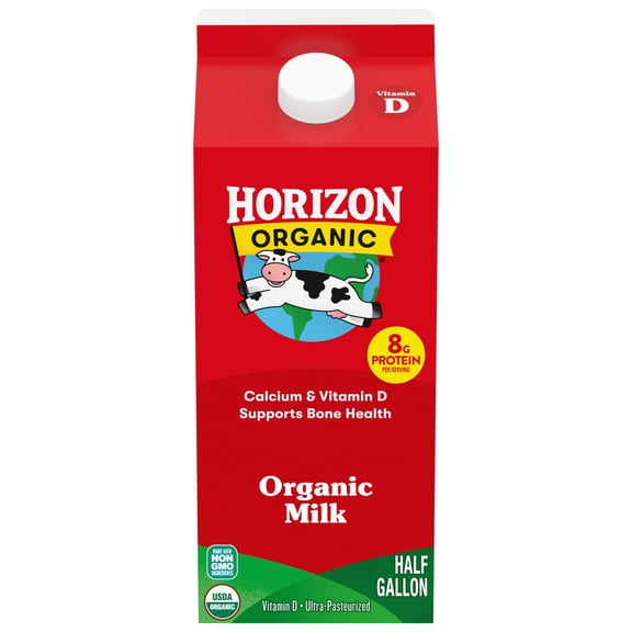 Horizon Organic Vitamin D Whole Milk, Vitamin D Whole, 64 fl oz Carton