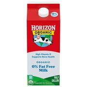 Horizon Organic High Vitamin D Nonfat Milk, High Vitamin D Fat Free, 64 fl oz Carton