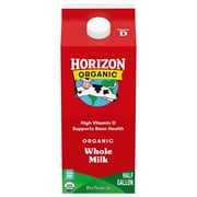 Horizon Organic High Vitamin D Whole Milk, High Vitamin D Whole, 64 fl oz Carton - rated 4.6 stars from 1300 reviews