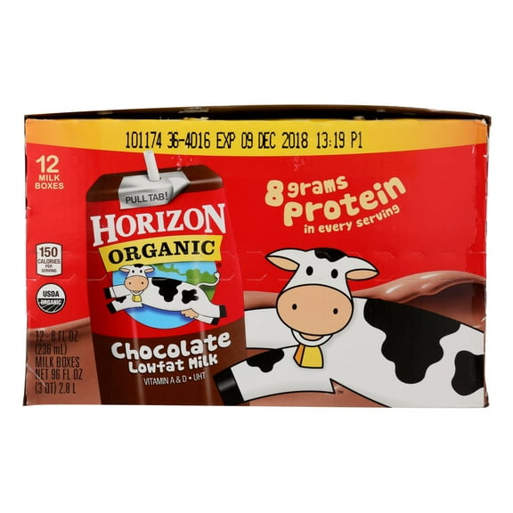 Horizon Organic Low-Fat Chocolate Milk, 8 Fl. Oz.